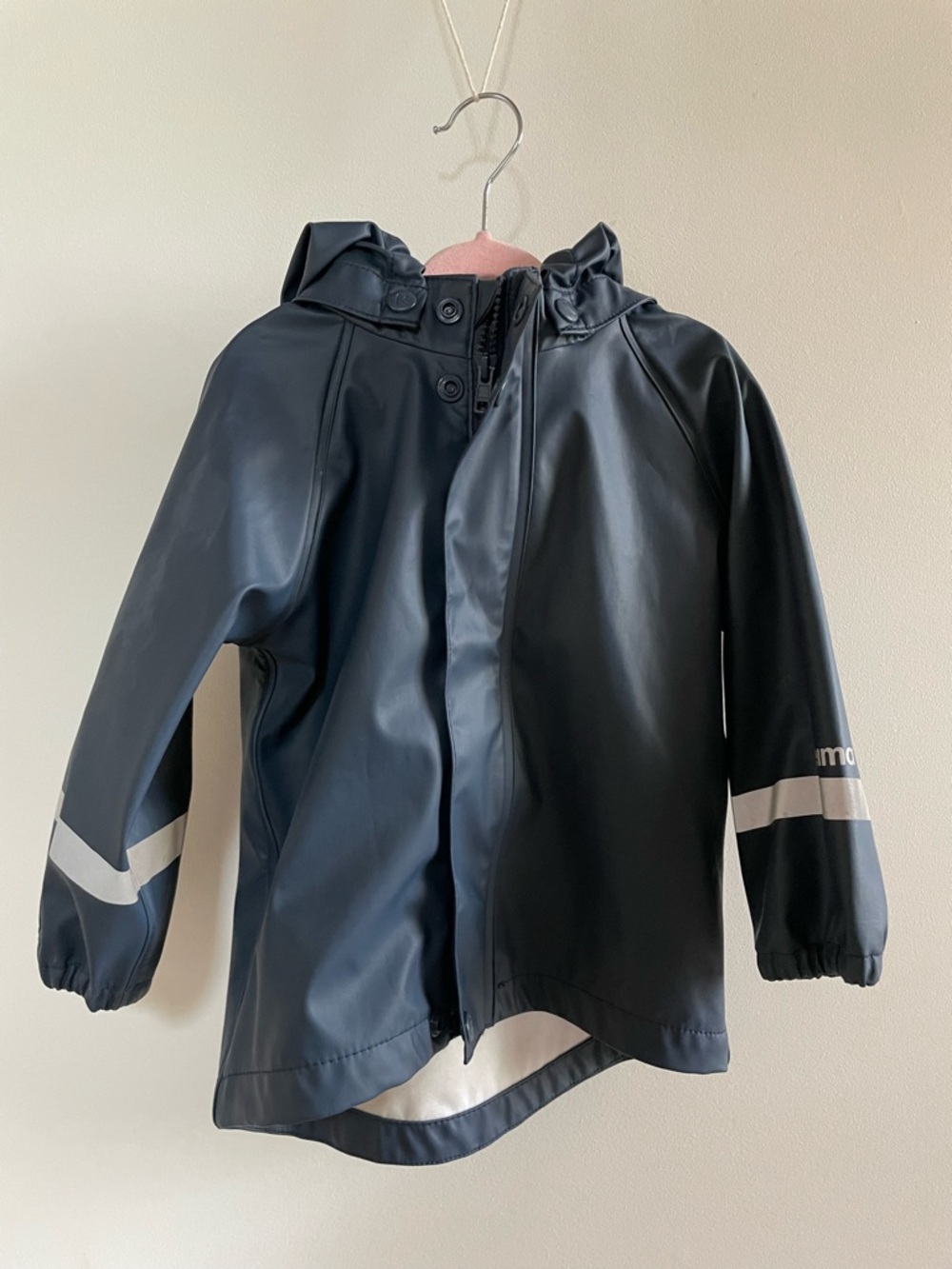 Reima Lampi raincoat, navy blue 2T